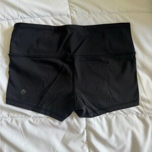 lululemon athletica Women's Jet Black Athletic Shorts